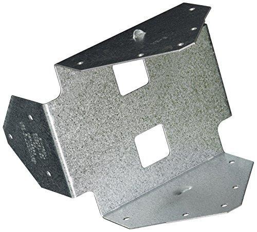  BCS2-3/6Z 2-3x6 Post Cap w/ Double-Shear Nailing, Zmax Finish