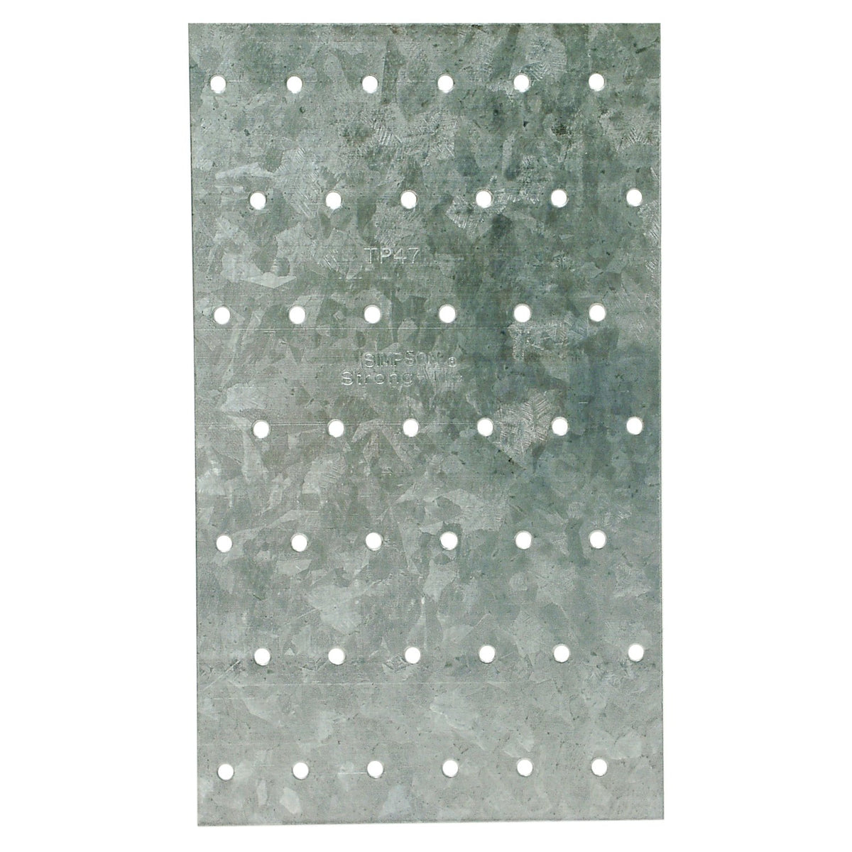 Simpson TP47 4-1/8" x 7" Tie Plate, Galvanized