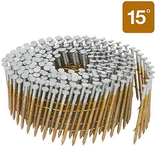 Metabo HPT 13365HHPT 2 Inch Full Round Head Wire Coil Siding Nail (3600 Count)
