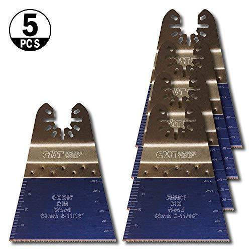 CMT OMM07-X5 2-11/16" Precision Cut Blade Japanese Toothing BIM (5-Pc)