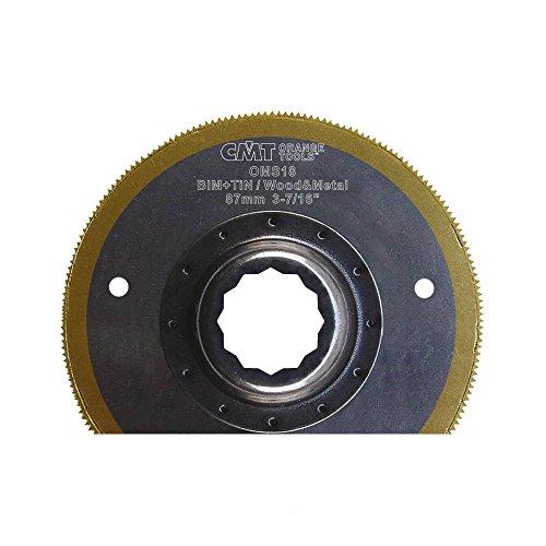 CMT OMS18-X1 3-7/16" Radial Saw Blade for Wood & Metal BIM+TIN (1-Pc)