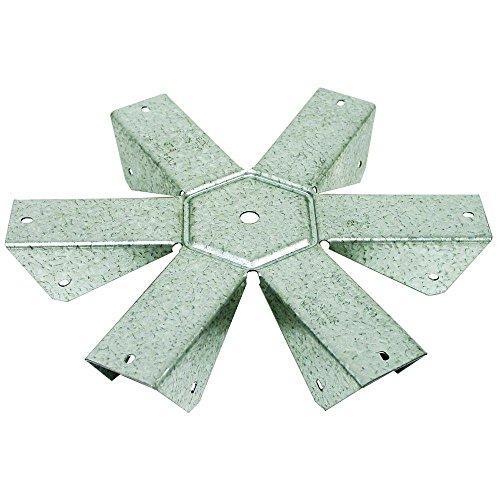 Simpson GT6Z Gazebo Tie for 2x rafter, Zmax 16 Gauge
