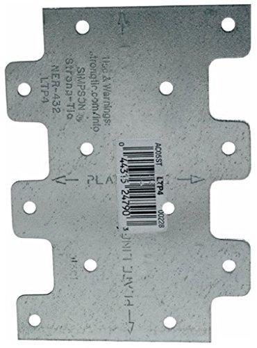Simpson LTP4 3 in x 4-1/4 in Galvanized Lateral Tie Plate
