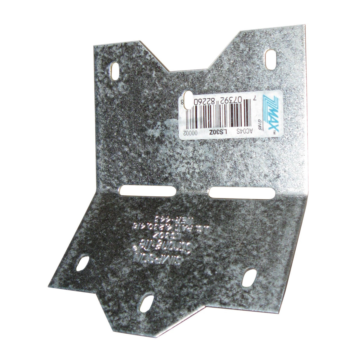 Simpson LS30Z 3-3/8" Reinforcing Skewable Angle, ZMAX