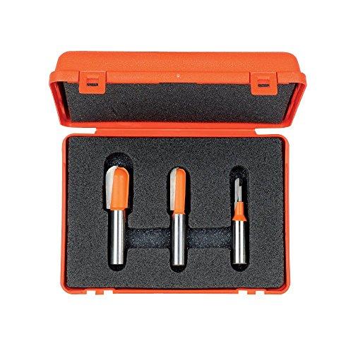 CMT 814.501.11 Round Nose Set R =1/8" - 1/4" - 3/8" S=1/2" (3-Pc)