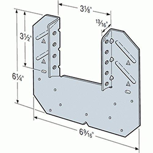 Simpson H10A-2Z Hurricane Tie, Zmax Finish