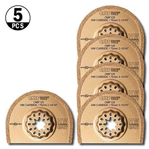 CMT OMF125-X5 2-15/16" Radial Saw Blade Carbide Grit Starlock (5-Pc)