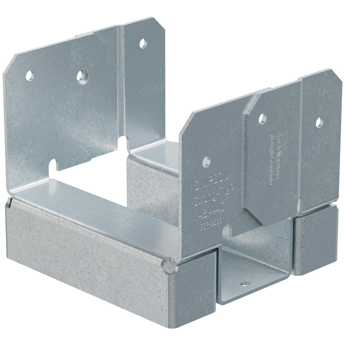 Simpson ABA44Z 4x4 Adjustable Post Base - Zmax Finish