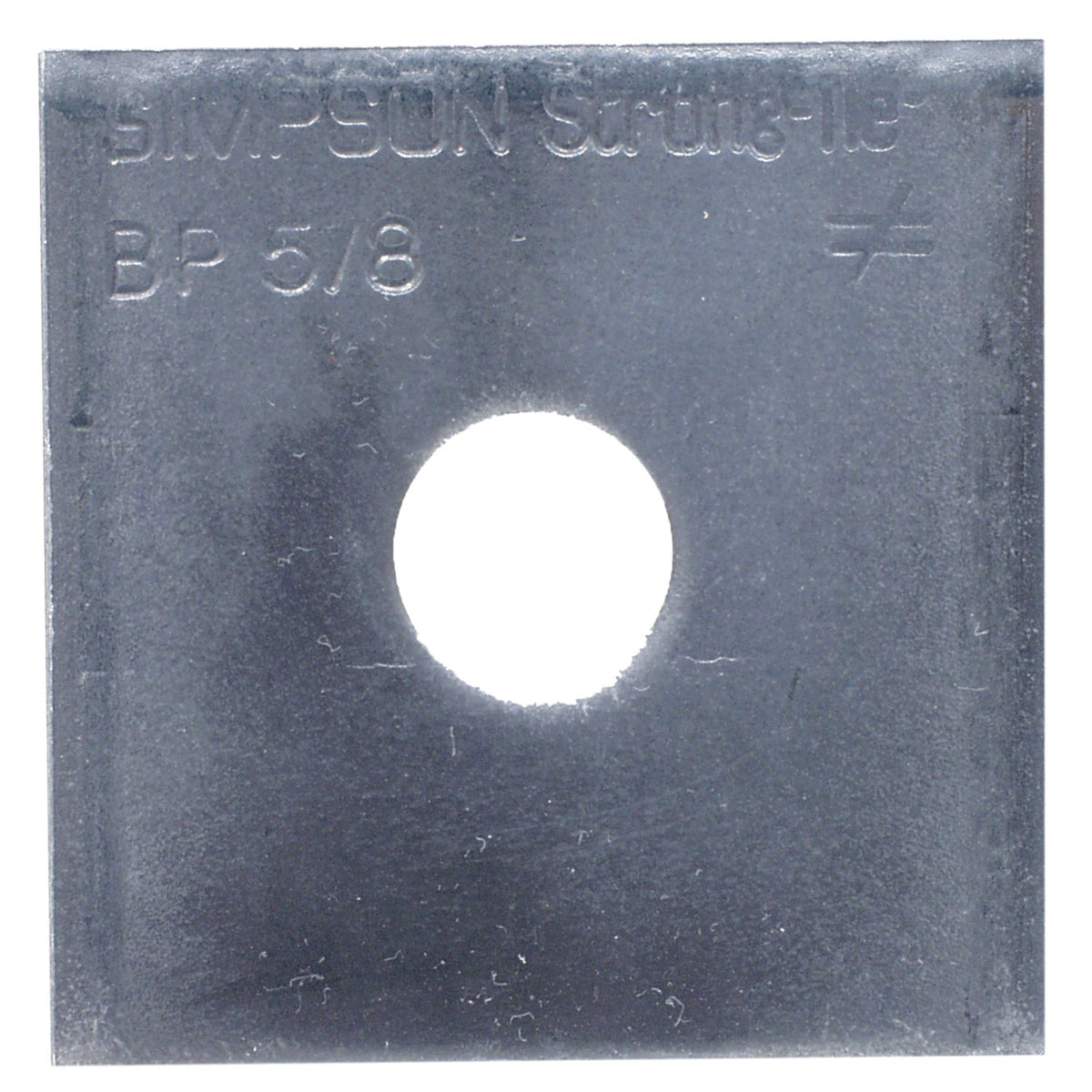 Simpson Strong-Tie BP 5/8 Bearing Plate- 5/8" Bolt Dia, 2-1/2" x 2-1/2"