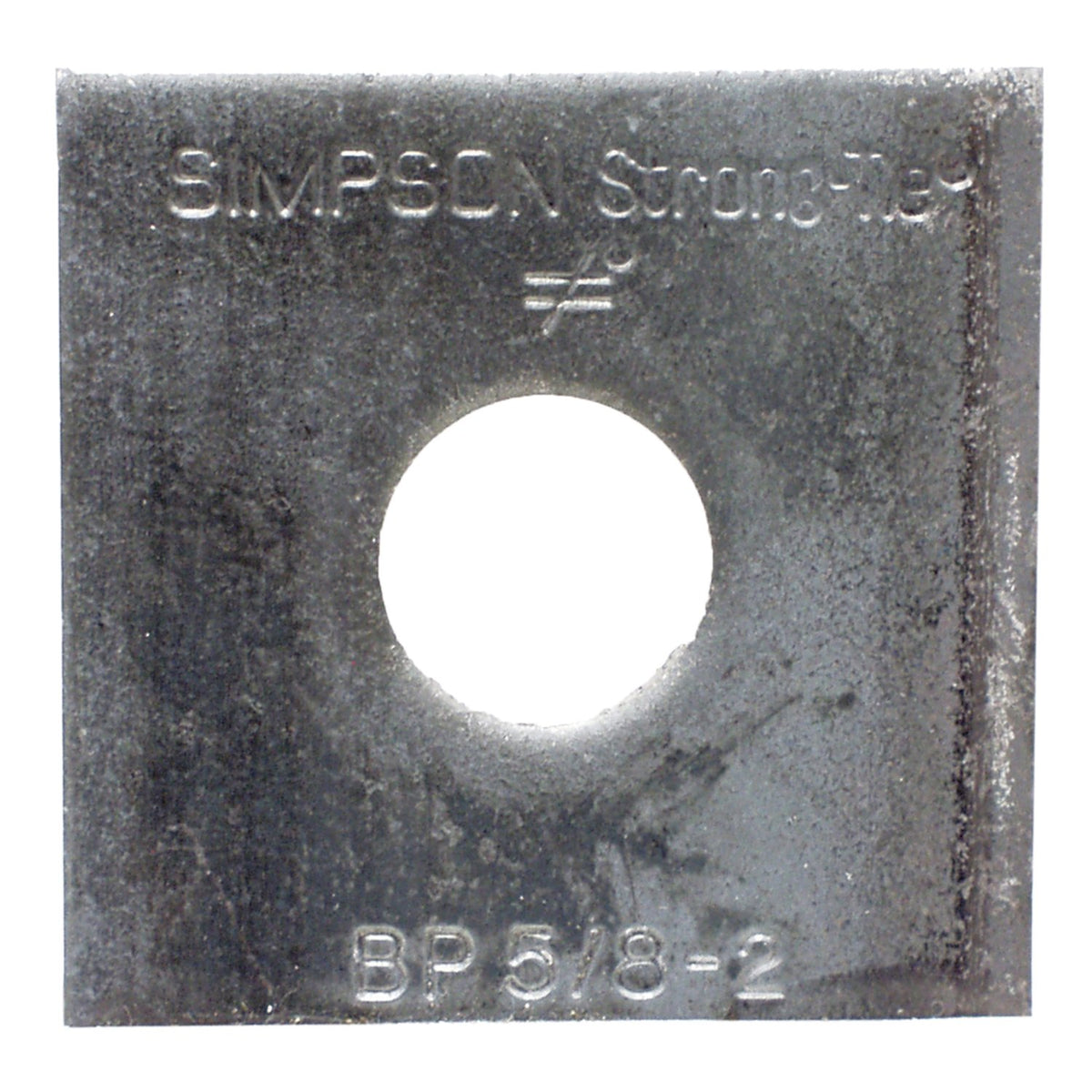 Simpson Strong-Tie BP 5/8-2 Bearing Plate 5/8" Bolt Dia 2" x 2"