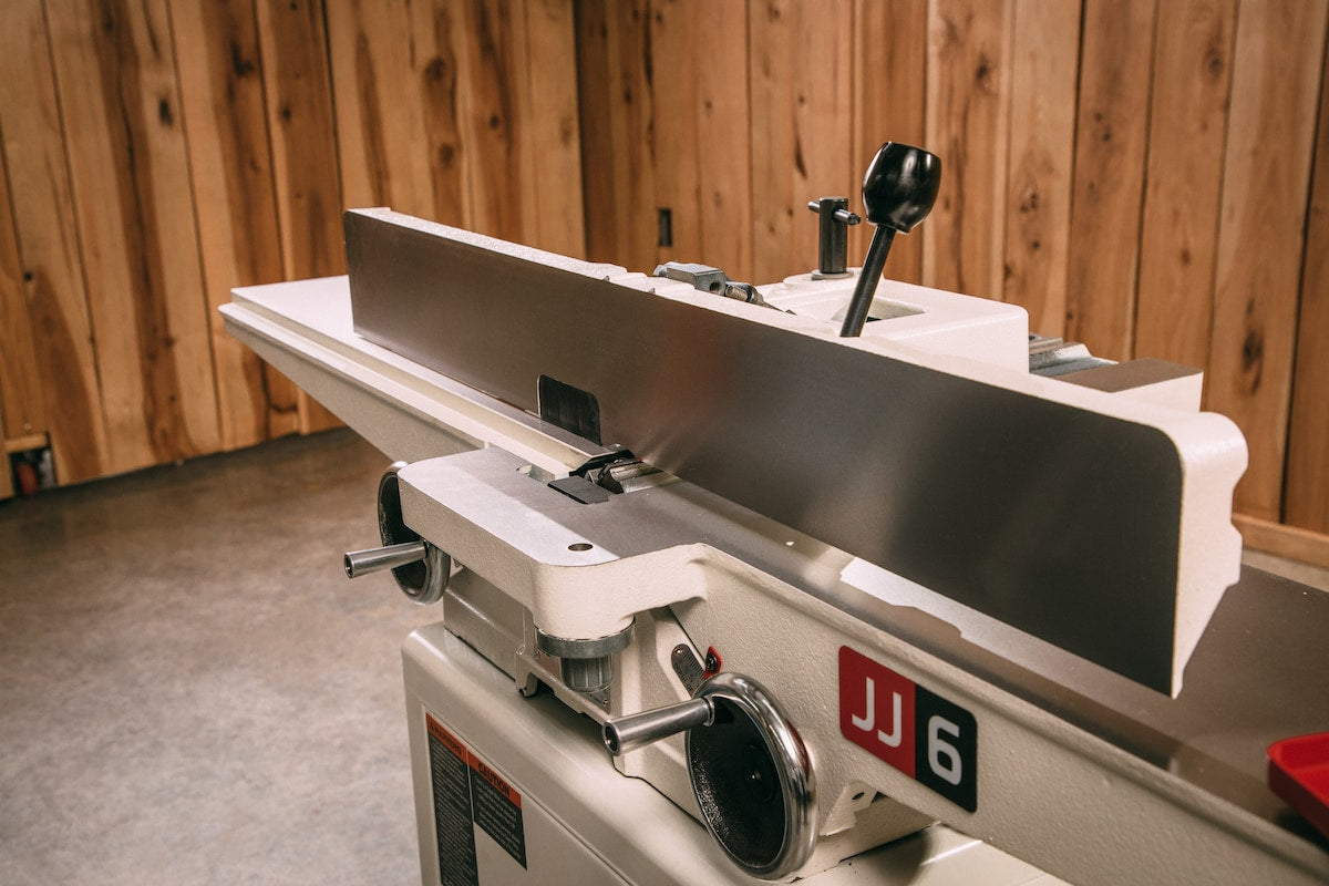 JET JJ-6HHDX, 6"Jointer, Helical Cutterhead, 1 HP, 1Ph 115/230V