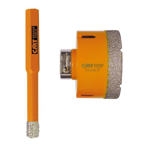 CMT 552-012 Diamond Dry Hole Saw with 15/32" Diameter