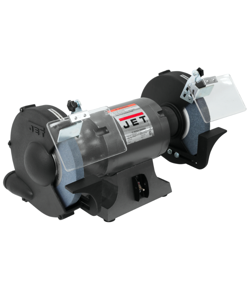 577103, JBG-10A/B, 10" INDUSTRIAL BENCH GRINDER, Jet, Metalworking, Finishing, Bench Grinders