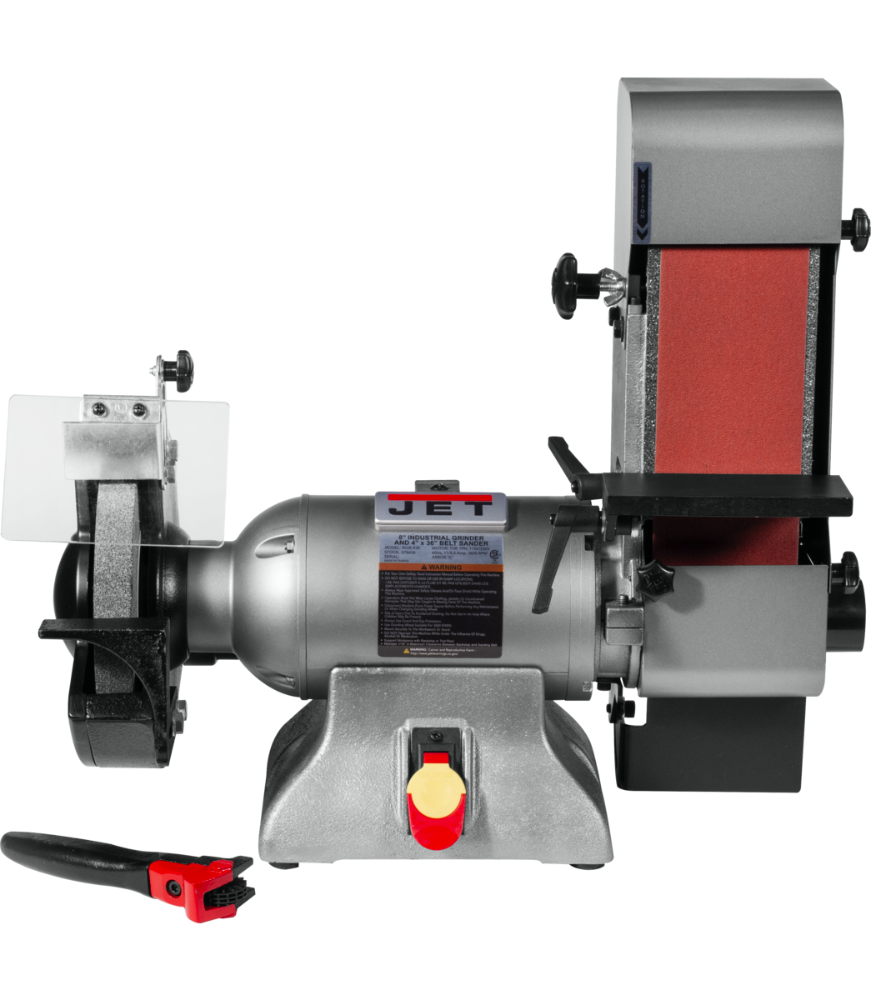 578436, IBGB-436 ,Grinder, Sander, 8 Inch Grinder, 4 x 36 Belt Sander, Grinding/Finishing, JET, Metalworking