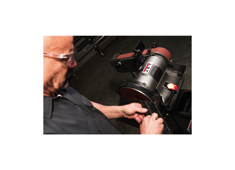 JET IBDG-248 Combination Industrial 2" x 48" Belt and 9" Disc Grinder