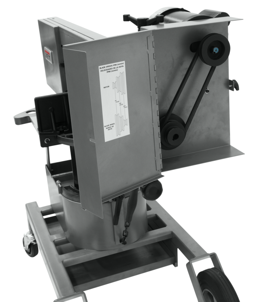 JET HVBS-8-DMW 8” Horizontal/Vertical Dual Mitering Portable Band Saw , 1HP, 115V, 1 Ph - 424460