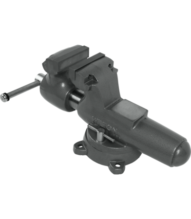 Wilton Machinist 6" Jaw Round Channel Vise with Swivel Base (600S)