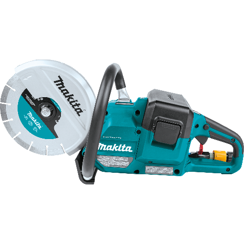 Makita 18V X2 (36V) 9" Power Cutter Saw Kit w/4 Batteries AFT, Electric Brake (5.0 Ah)