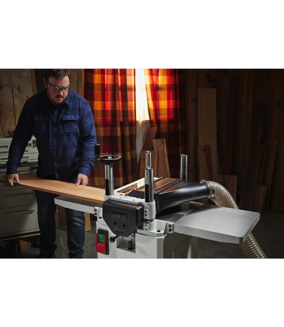 JET JWP-15BHH 15" Helical Cutterhead Planer, - 722155