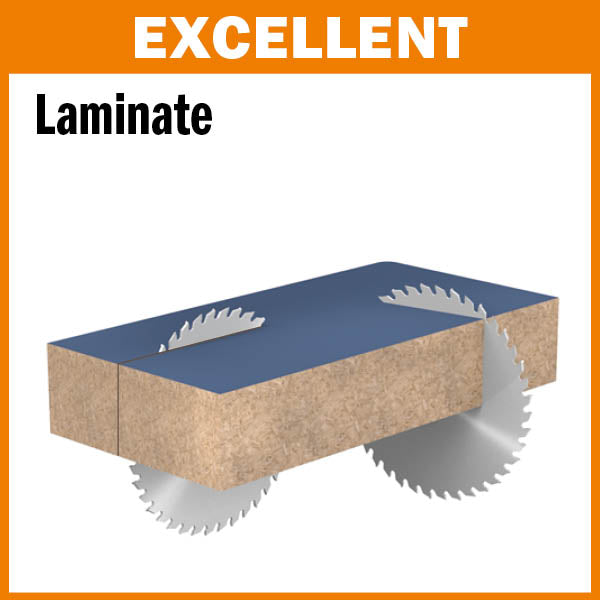 CMT 285.680.12 Chrome Fine Finish Sliding Compound Saw Blades - D 12 305mm | T 80 | B 1 | K .091 | P .071