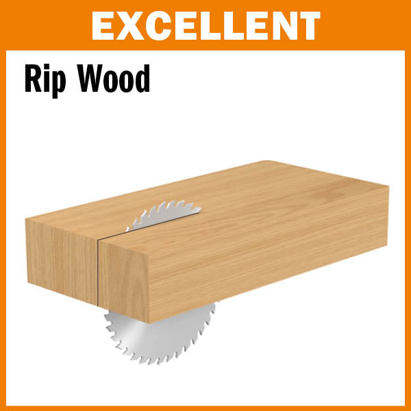 CMT K02410 ITK Contractor Ripping Saw Blade 10 x 24 Teeth 10 degree ATB with 5/8-Inch bore