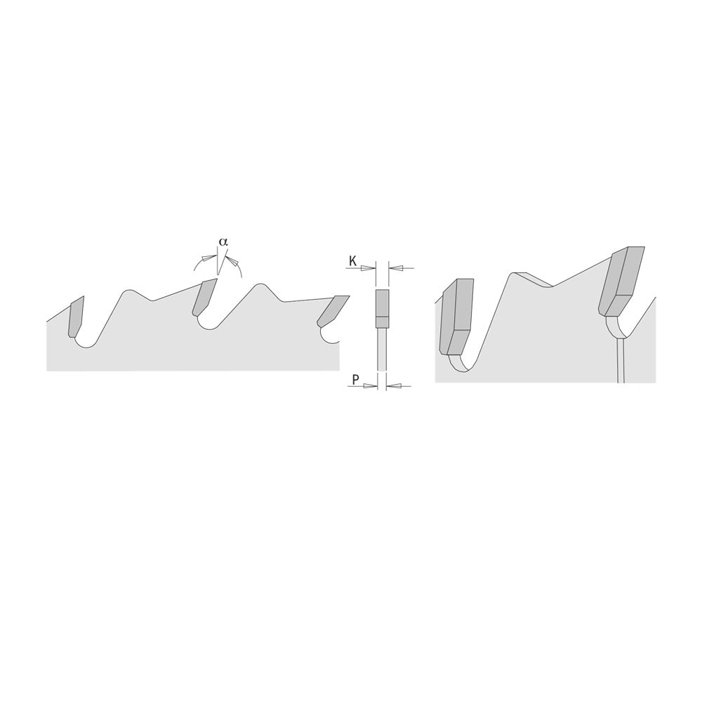 CMT 285.624.10 Chrome Ripping Saw Blade