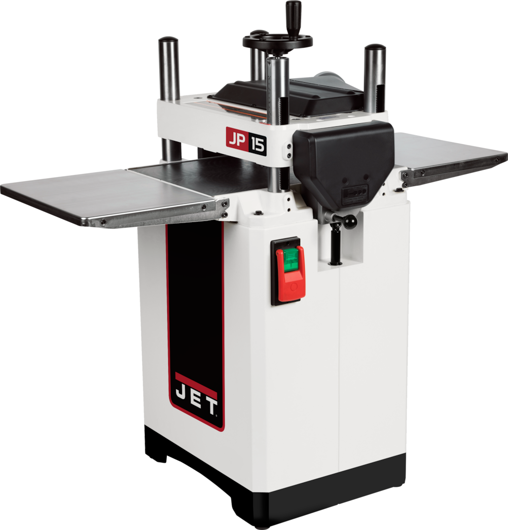 JET JWP-15B, 15" Planer, HSS Knife Cutterhead, 3 HP, 1Ph 230V