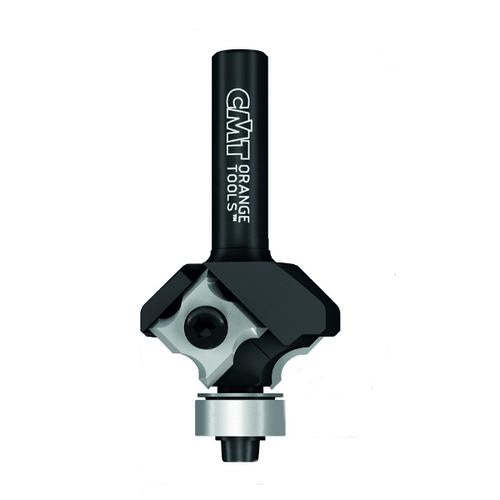 CMT 661.021.41 Roundover Bits w/Insert Knives 57/64" x 49/64" (R=5/64") S=1/4"