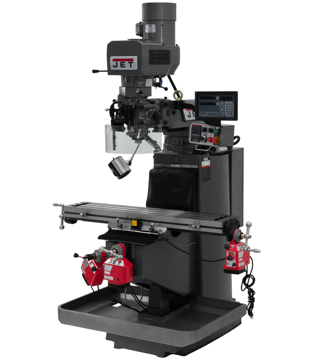 690544, JTM-949EVS with Newall DP700 3X (K) DRO,  X,Y &Z Powerfeeds, Jet, Jet Metalworking, Milling, Vertical Mills, EVS