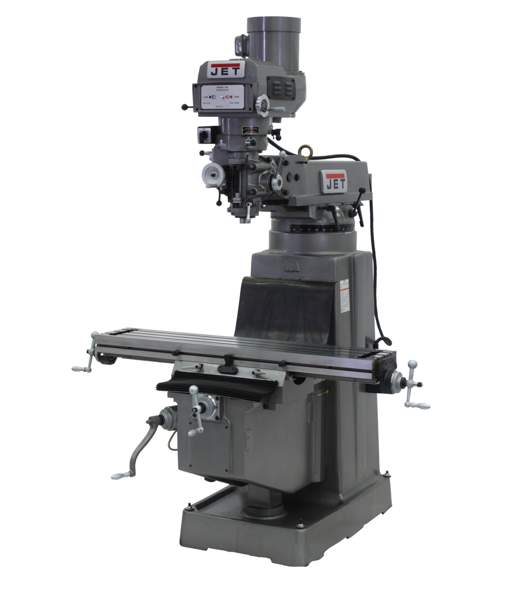 690930, JTM-1050 Mill With 2-Axis ACU-RITE G-2 MILLPWR CNC,G-2 MILLPWR CNC, Jet, Jet Metalworking, Milling, Vertical Mills