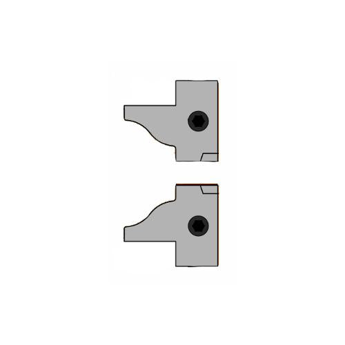 CMT 695.015.D1 Pair of Knives (D1) for Head (25x30x2mm)