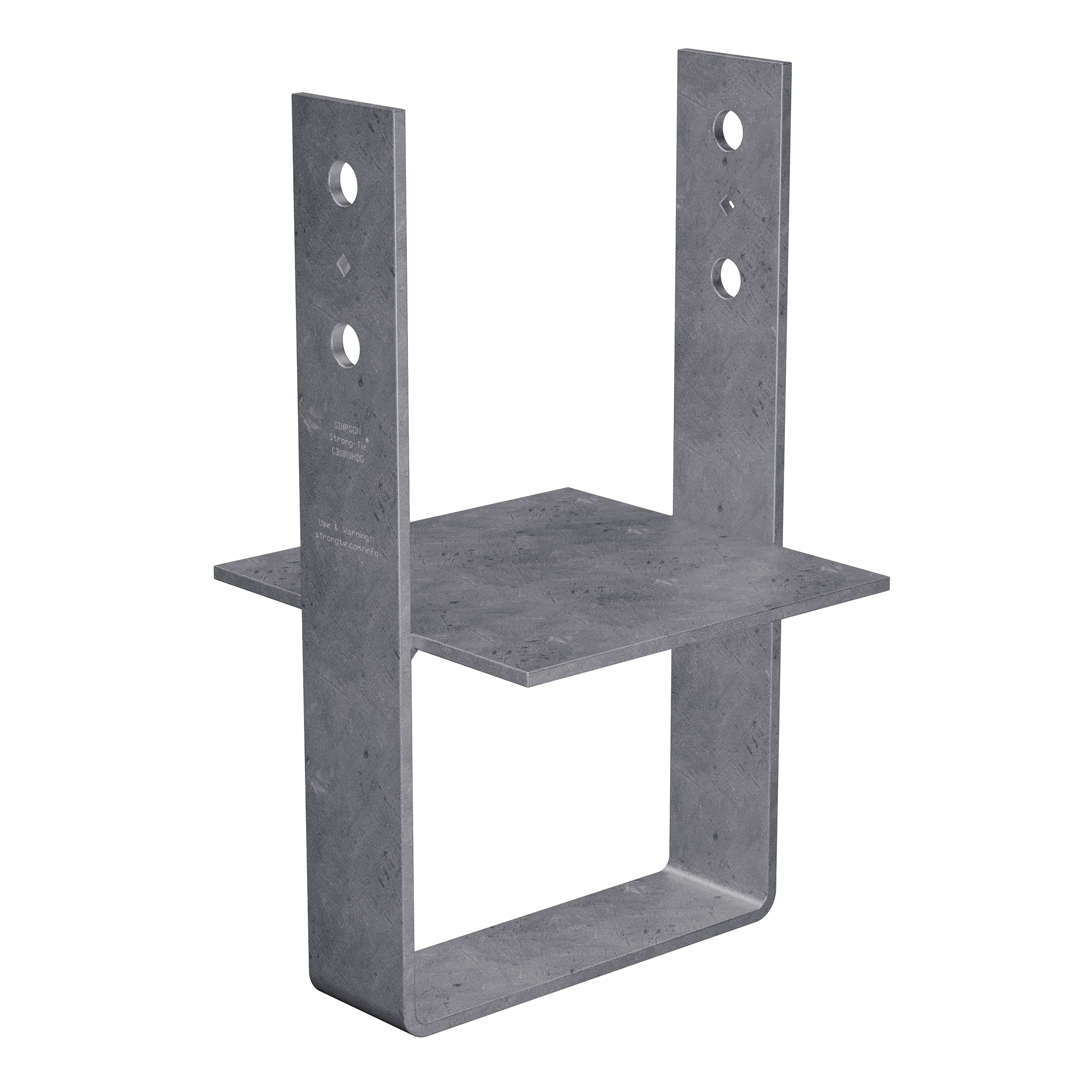 Simpson CB1010HDG 10" x 10" Column Base, Hot Dip Galvanized