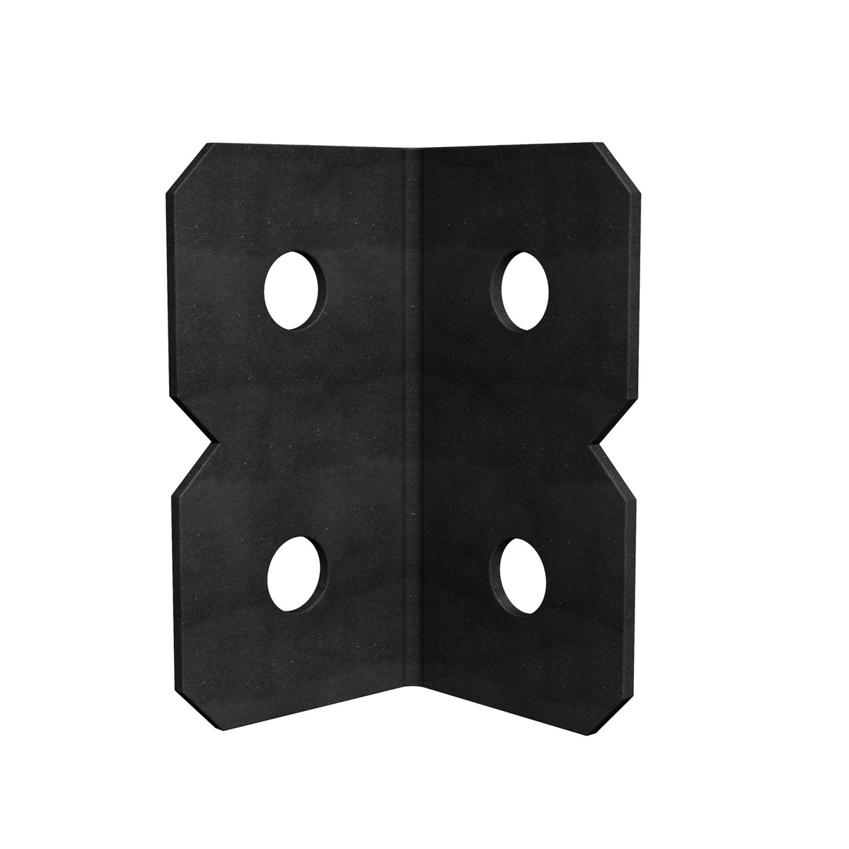 Simpson Strong-Tie OHA36 3 x 6 Ornamental Heavy Angle Black Powder Coated