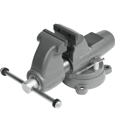 Wilton Combination Pipe & Bench 5" Jaw Round Channel Vise w/Swivel Base C-2