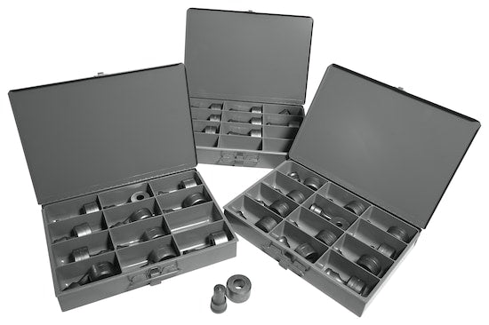 Edwards 32 Piece Round Punch & Die Set with Storage Cases PD3200