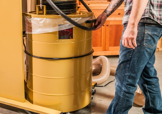 Powermatic PM2200 Cyclonic Dust Collector w/HEPA Filter Kit
