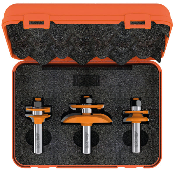 CMT 800.522.11 3-Piece Ogee Junior Raised Panel Set S=1/2"