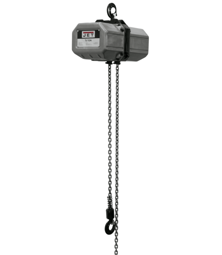 JET 1/2-Ton Electric Chain Hoist 3-Phase 10' Lift 1/2SS-3C-10