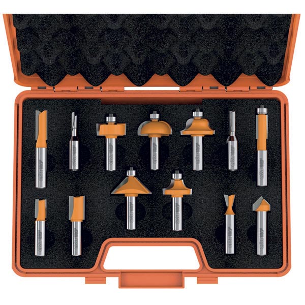 CMT 800.505.11 13 Piece Router Bit Set