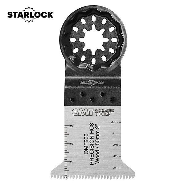 CMT OMF233-X5 1-3/4" Precision Cut Blade w/Japanese Toothing HCS Starlock 5-Pc