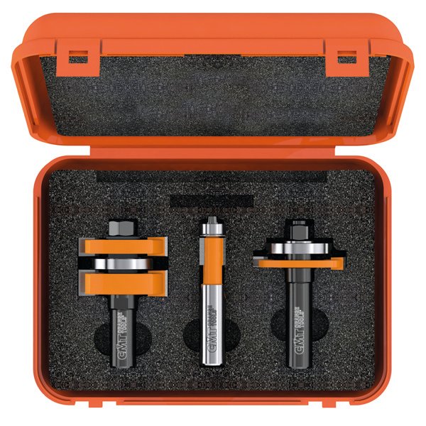 CMT 800.526.11 3-Piece Tongue & Groove Cabinet Making Set S=1/2"