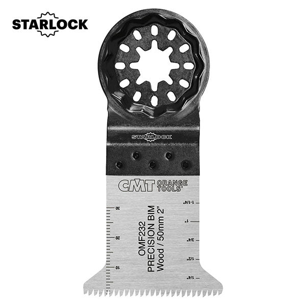 CMT OMF232-X1 1-3/4" Precision Cut Blade w/Japanese Toothing BIM Starlock 1-Pc