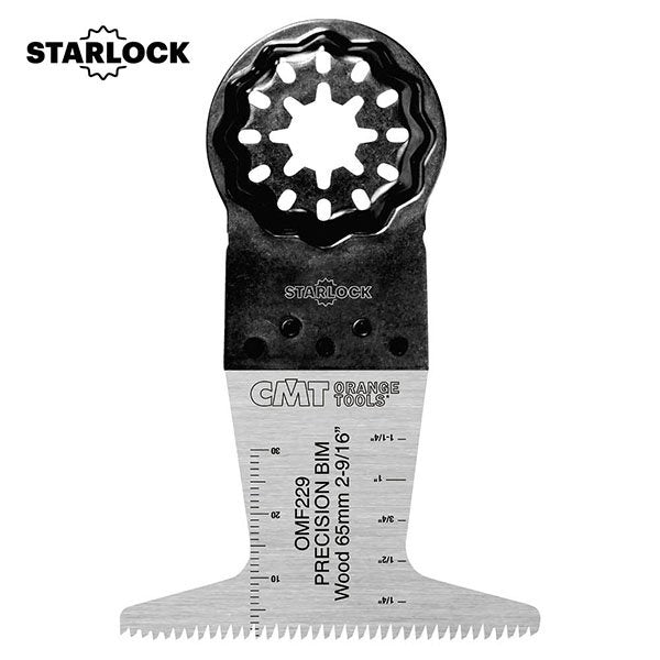 CMT OMF229 2-9/16" Precision Cut Blade w/Japanese Toothing BIM Starlock 50-Pc