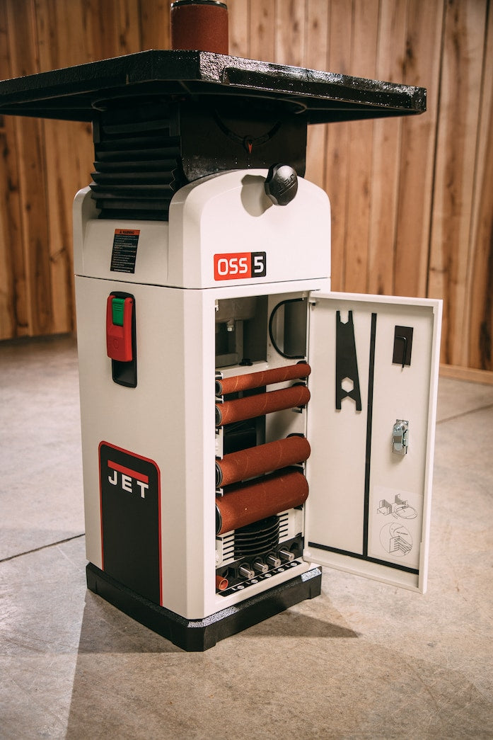 JET JOSS-S Floor Model Oscillating Spindle Sander, 1HP, 1Ph, 115V
