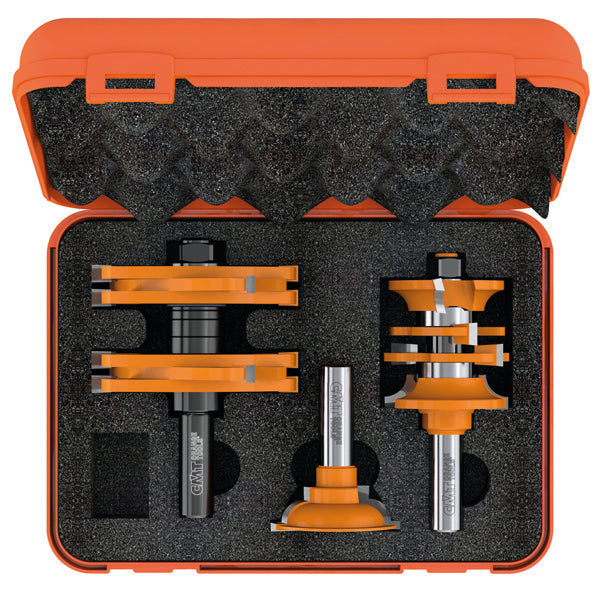 CMT 800.527.11 3-Piece Entry & Interior Door Router Bit Set S=1/2"