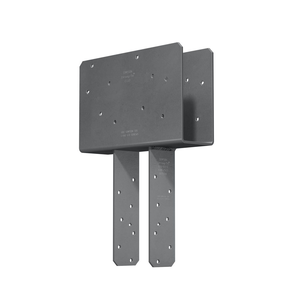 Simpson Column Cap w/SDS Screws 