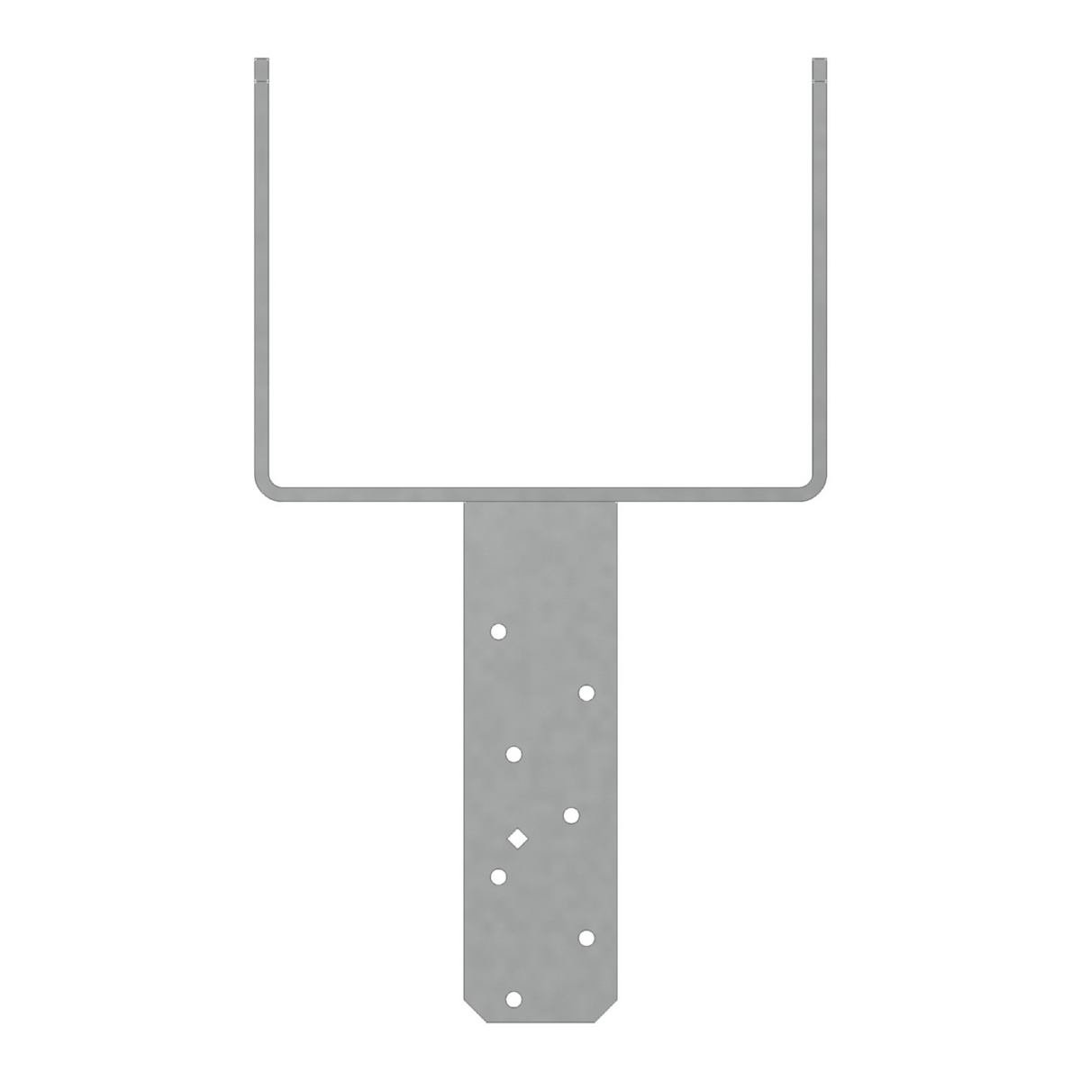 Simpson 8-3/4x Beam, 8x Post Column Cap w/SDS Screws Gray Paint CCQ98SDS2.5
