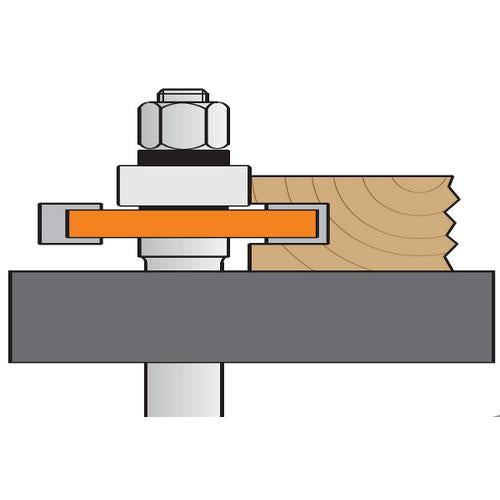 CMT 800.626.11 2-Piece Tongue & Groove Set, 1/2-Inch Shank