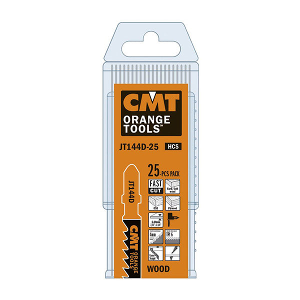 CMT JT144D-100 Jig Saw Blade HCS 4" x 6 TPI