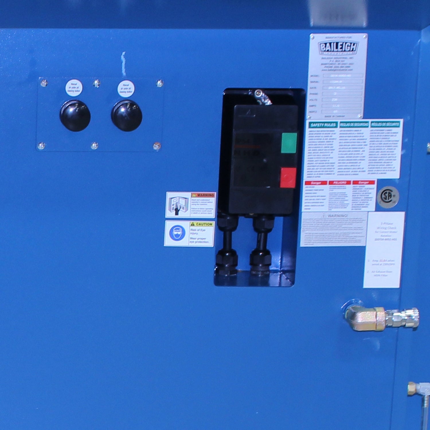 Baileigh Heavy Duty Downdraft Table DDTM-8052-HD